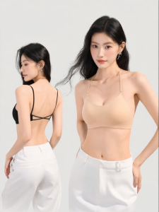 Secret World | Invisible Gathered Back Neck Bra