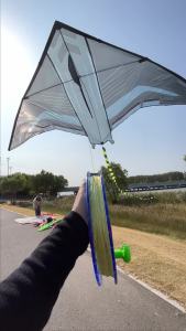 Yongjian 2m Aircraft Kite Delta Kite Suitable for Outdoor Camping with Large Adult Kites Beach Camping Activities