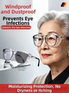 MIVOFIVO | Post-cataract Anti-dry Sensation Light-adaptive Moisturizing Elderly Goggles