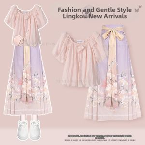 NUMEN BUTTON | Plus Size Summer Elegant Sweet Style Suite