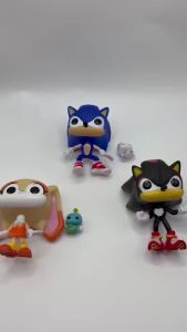 Funko | Cute Hedgehog Game Character Vinyl Doll Collectible Figurine Desktop Ornament Decoration Gift For Youth Game Fans Hobby Lovers