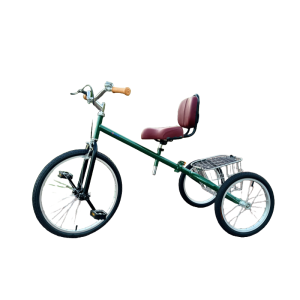 YUANZHENQICAI | Folding Lightweight Vintage Tricycle for Leisure Outdoor Exercise Shopping