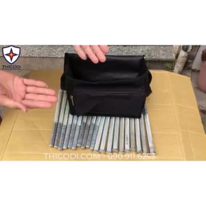 Bộ túi đựng và 20 cây ty leo trụ bê tông ly tâm dành cho điện lực và viễn thông