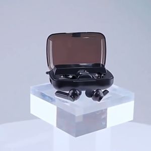 🎧【Ready stock】M19 TWS Earbuds Wireless Earphone Bluetooth 5.1 HiFi Bass Stereo Headset Waterproof Touch Control With LED Digital Display Microphone Low Latency Gaming Eabuds Fon Telinga蓝牙无线耳机