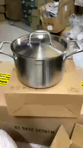 Nồi từ inox CHOCKMEN nồi CHOCKMEN nồi inox 20cm nồi từ 20cm nồi inox 3 lớp nồi canh inox