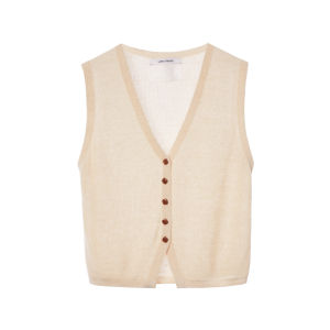 LANCY FROM 25 | Artist Collaborative V-Neck Sleeveless Vest