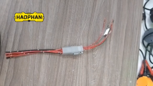 Giắc cắm motor ga cho máy xúc Caterpillar 6 dây chất liệu nhựa chịu nhiệt - Phụ tùng Hảo Phan