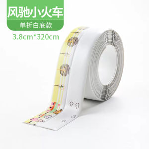 Miếng Dán Chống Thấm Nước Cho Mép Bồn Rửa Phòng Tắm Kiểm Soát Độ Ẩm Thiết Kế Hoa Plastik Kích Thước Lớn Trang Trí Nhà Cửa