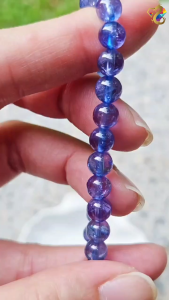 Collection Ceiling Grade Icy Tanzanite Bracelet
