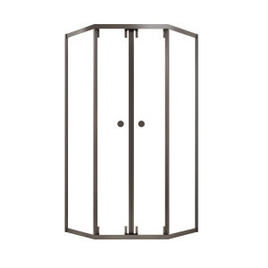 RIIFO | Sliding and Sinking Bathroom Partition Glass Door for Small Households