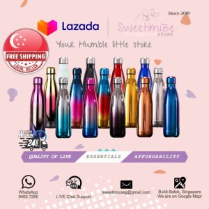 🇸🇬 Stainless Steel Thermal Flask Water Bottle in Multiple Designs