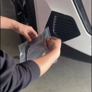 For Peugeot 2008 2019-2023 E2008 2020-2022 Fog Light Trim 2Pcs Front Fog Lamp Decoration Sticker Cover Styling Accessories