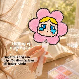 YUGUANG | DIY Creative Plastic Fan Handle Accessories