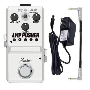 IRIN | ROWIN LN-323 AMP PUSHER Pedal Guitar Overdrive Effect Pedal Ture Bypass Mini Pedal Full Metal Case Electric Guitar Parts