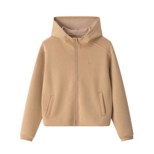 JOLLY BEAN | Flower Bud Design Air Layer Hooded Jacket for Spring and Autumn