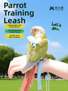 YUEXIAOMENG | Ultra Light Bird Lead Rope For Parrots Canaries Cockatiels Mynah Birds Suitable for Outdoors
