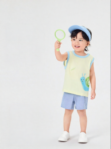 Purcotton | Cool & Breathable Cotton Children Vest Set
