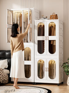 JILI | Dust-proof Foldable Storage Cabinet with Wheels