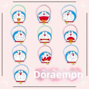 Bandai | Doremon Acrylic Dây Buộc Tóc Dễ Thương Vòng Tóc Băng Đô Quấn Tóc Bền Phụ Kiện Trang Trí Nhỏ Cosplay Chống Đỡ Cho Bạn Bè