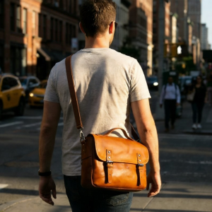 Kesker | Vintage Versatile Business Leather Bag