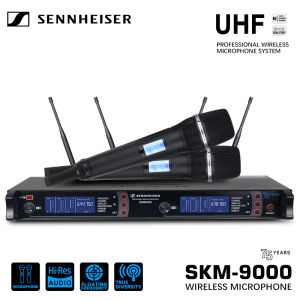 [75th Anniversary Collectors Edition] Sennheiser SKM9000 Wireless Microphone True Diversity UHF FM 2 Handheld 200M Reception Distance 4 Antennas All Metal Material Professional Stage Microphone