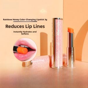YNM Original Rainbow Candy Changing Color Lipstick Moisturizing Lip Balm Long Lasting for Women Korean Brand Lip Care