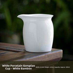 Ceramic White Porcelain Tea Dispenser