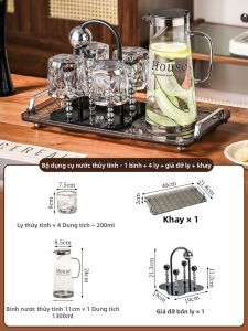 Mr.Snail | Cốc Thủy Tinh Chống Nhiệt Cao Cấp