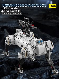 JINGGUAN | Đồ Chơi Xây Dựng Robot Chó RC