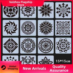 QUEZHOU | Mandala Stencil for DIY Wall Furniture Decor
