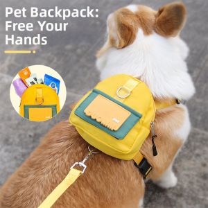 Hadassah | Harness-Style Lead Pet Backpack