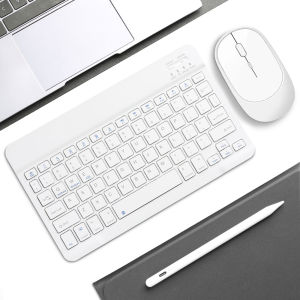 Universal Bluetooth Keyboard Mouse Combo for Mac iPad Pro Air Slim Wireless Dual Mode Long Battery Life Fast Delivery