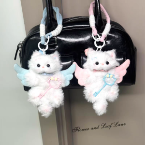 Đồ Chơi Búp Bê Mèo Thiên Thần Dễ Thương DIY Quà Tặng Sinh Nhật Cho Trẻ Em Bạn Thân Người Yêu Vật Dụng Thủ Công Làm Bằng Vải PP