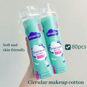80/160PCS professional round cotton pad used for skin care and hygiene multi-purpose wet compress and makeup  remover.