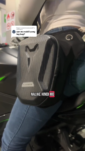 Ueb RZAHUAHU Riding Motorcycle Leg Side Bag Hard Shell Motorbike Phone Waist Pack