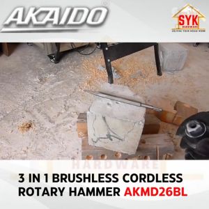 SYK Akaido AKMD26BL Cordless Brushless Rotary Hammer Combo Set Hammer Drill Power Tool Drill Machine