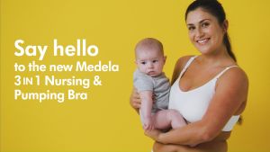 Medela 3in1 Nursing and Pumping Bra