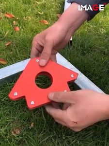 Strong Magnetic Welding Fixer Multi-Angle Positionning Tool Triangle Ruler 90 Degree Right Angle Welding Magnet Auxiliary Artifacts