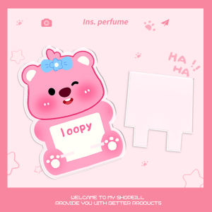 Portable Creative Acrylic Cartoon Mobile Phone Stand for Office And Desktop Universal Tablet iPad Holder Lightweight Base