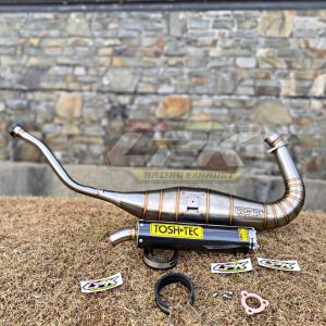 Knalpot Ninja R RR SS Toshtec Carbon Stainless Fullsystem PNP