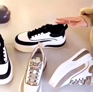 DoIB \\\"FREE BOX\\\" Size (37 - 40) Jeno Sepatu Wanita Sneakers Kasual Fashion Korea Sport Shoes 9243