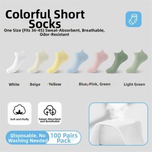 DEBEIJIE | Sweat Absorbing Deodorizing Breathable Travel Ready Disposable Socks