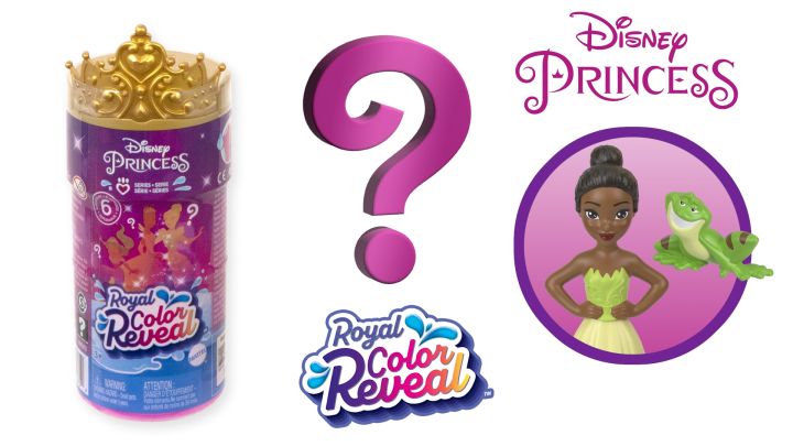 Disney Princess Royal Color Reveal Assortment (HMB69) เซอร์ไพรส์ รอยัลคัลเลอร์รีวีล รุ่น HMB69