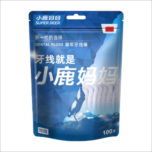 SUPER DEER | Ergonomic Smooth Dental Floss Picks 800 Count