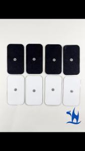 10/20pcs Self-Adhesive Snap Electrode Pads Reusable Massager Gel EMS Muscle Stimulator Massage Patches for Therapy And Fitness
