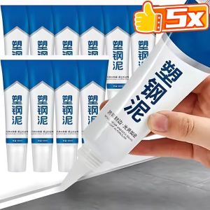 5/1PCS Plastic Steel Mud Waterproof Glue Kitchen Bathroom Anti-mildew Glue Epoxy Resin Leak Plugging and Caulking Sealant Home