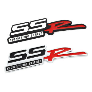 SSR Signature series logo for Chevrolet TrailBlazer Cruze Camaro Malibu Rear trunk emblem Side sticker 3D metal letter badge