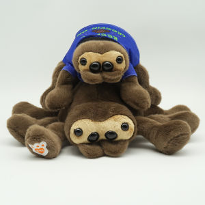 xb Jumping Spider Plushie Brown Stuffed Animal Halloween Collectible Gift bx