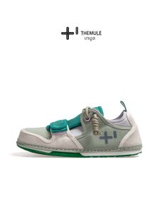 THEMULE | Thick Sole Wide Fit Canvas Loafers