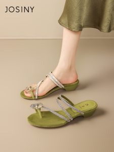 Josiny | Flat Toe-post Sandals Women Beach Sandals Slipper
